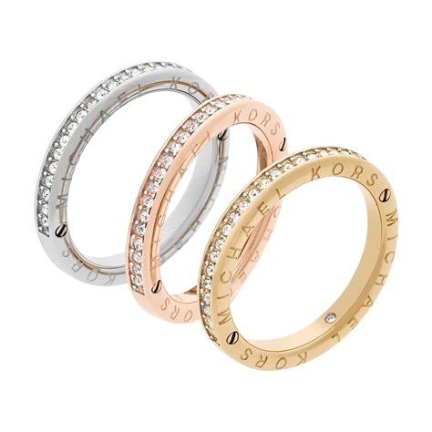 michael kors glitz tri colour ring|Michael Kors Tri.